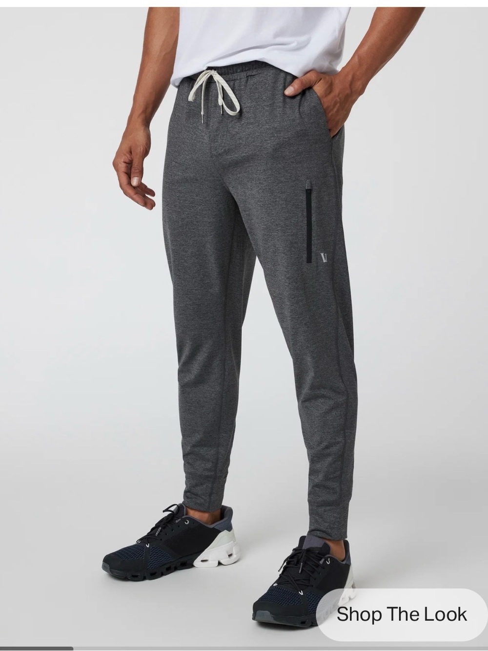 Vuori Sunday Performance Jogger Pants  Charcoal Heather
